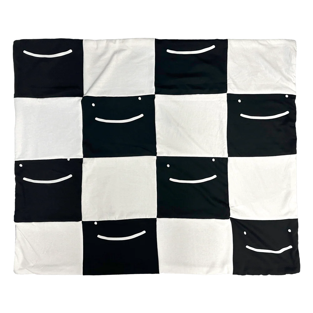 Dream Smile Handcrafted Checkerboard Quilt