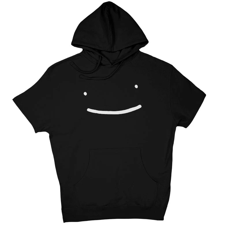 Dream Smile Short Sleeve Pullover Hoodie - Image 2