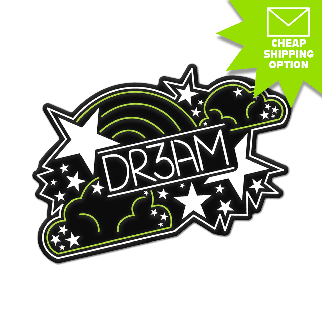 Dream Stars and Rainbows Sticker